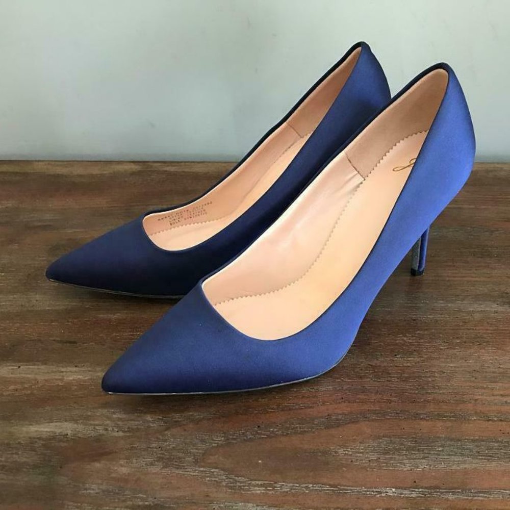 J.Crew $278 Elsie Pumps Satin Glitter Sole AE847